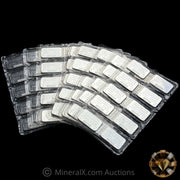 x80 1oz National Refiners Assayers In Mint Original Plastic Sheets of 10 (x8 10oz Sheets)