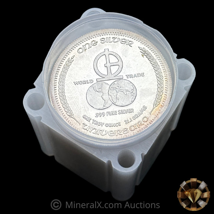 x20 1oz Gem BU Roll of Omega M & B Mining Vintage Silver Coins (20oz Total)