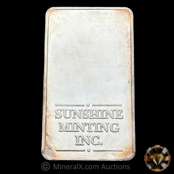 10oz Sunshine Minting Inc Vintage Silver Bar