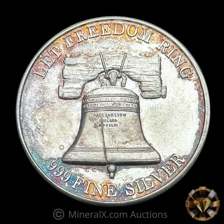 1oz CCM Let Freedom Ring Vintage Silver Coin