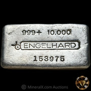10oz Engelhard Bull Logo Vintage Silver Bar