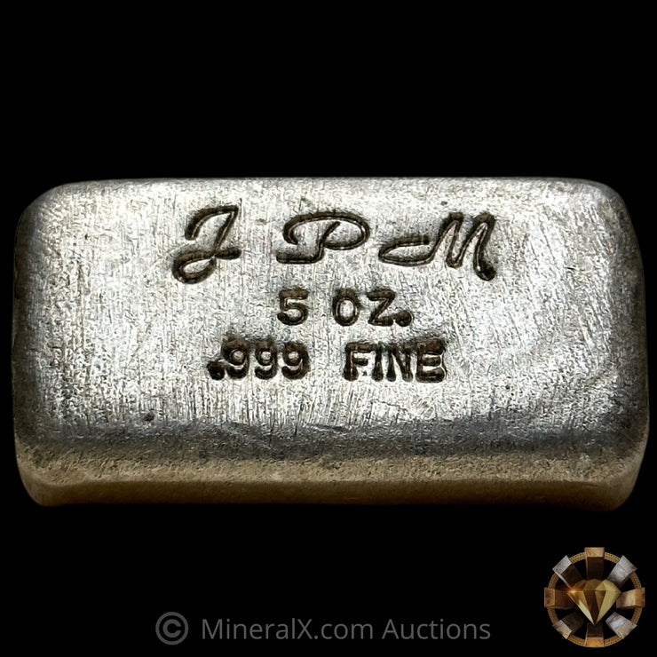5oz Jackson Precious Metals JPM Vintage Silver Bar