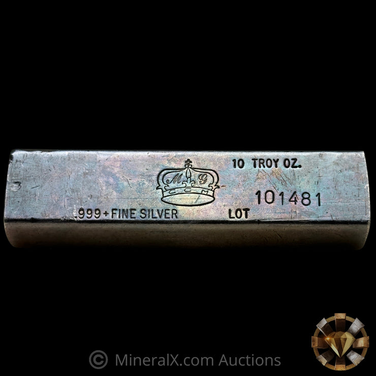 10oz California Crown Mint CCM Vintage Silver Bar
