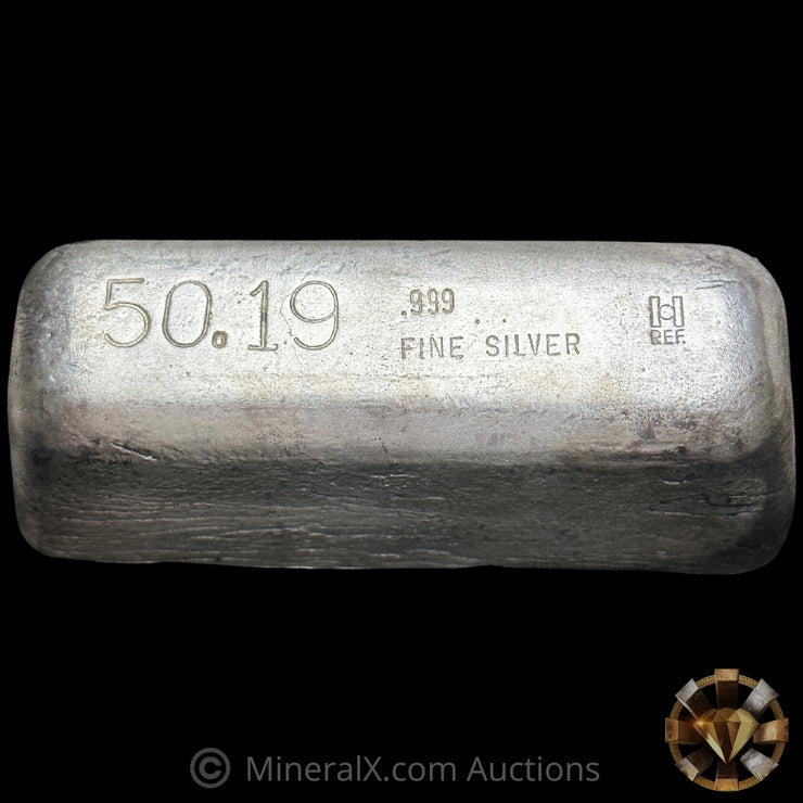 50.19oz Vintage Silver Bar