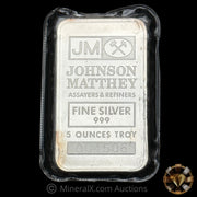 5oz Johnson Matthey JM Ranchers Exploration Escalante Mine Vintage Silver Bar