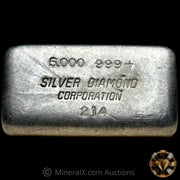 5oz Engelhard Silver Diamond Corporation Vintage Silver Bar