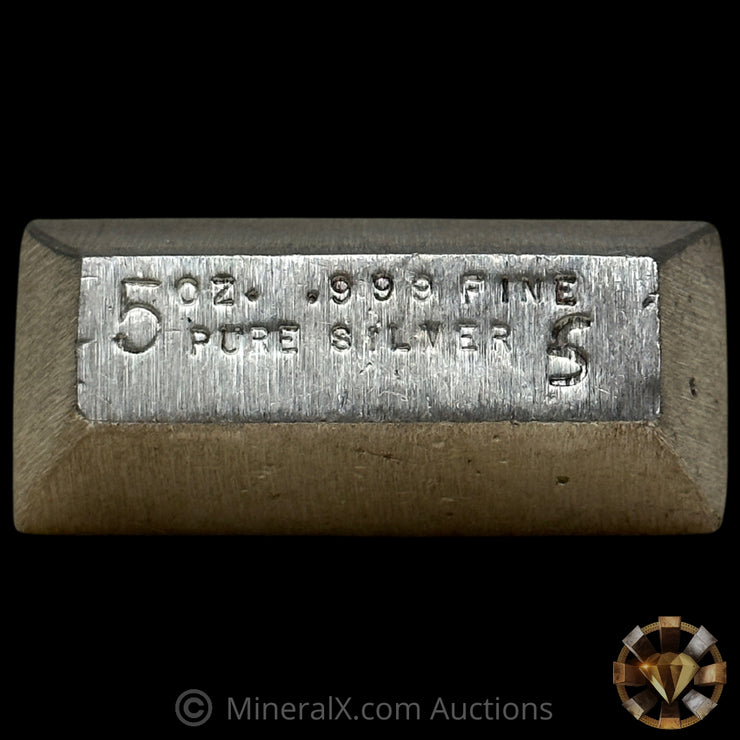 5oz Circle City Vintage Silver Bar