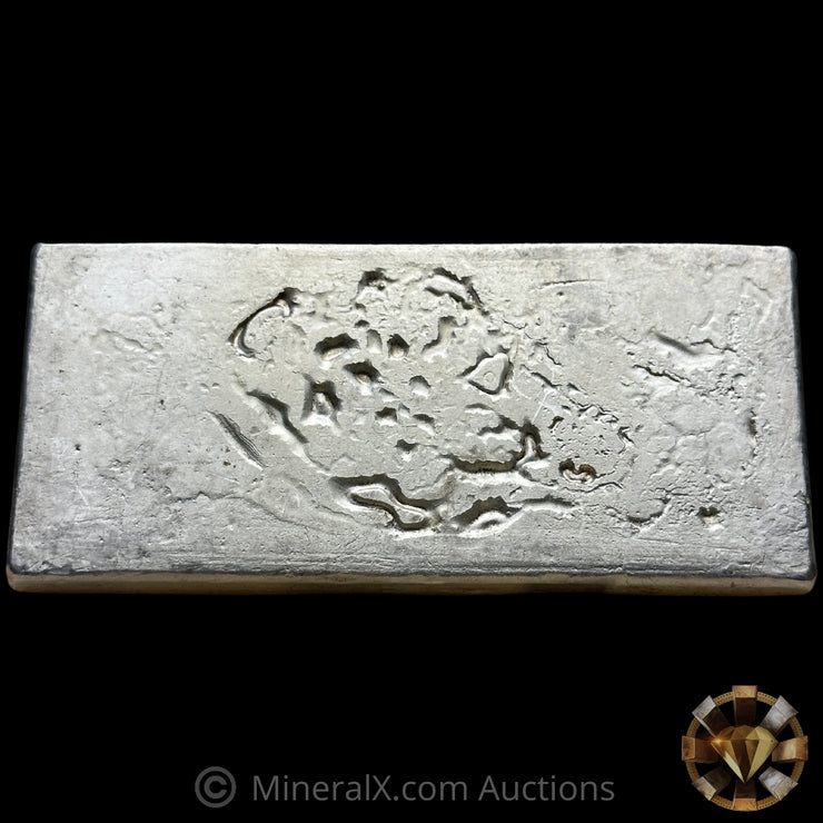 20oz Engelhard Bull Logo Vintage Silver Bar