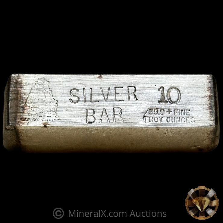 10oz Constitutional Mint Vintage Silver Bar