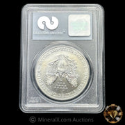 $1 2001 PCGS Gem Uncirculated US Silver Eagle Recovered From WTC Ground Zero