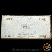 3oz 1968 W H Foster Vintage Silver Bar