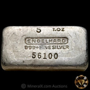 5oz Engelhard 7th Series Vintage Silver Bar