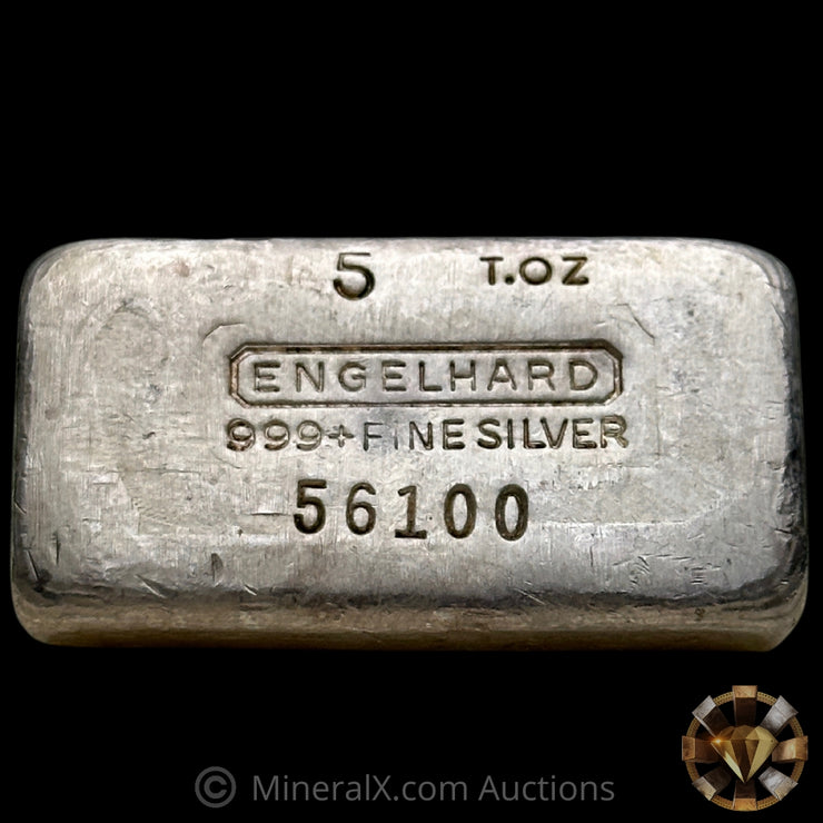 5oz Engelhard 7th Series Vintage Silver Bar