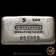 5oz Engelhard 0-Leading 7th Series Vintage Silver Bar