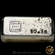 10.38oz Drew Vintage Silver Bar