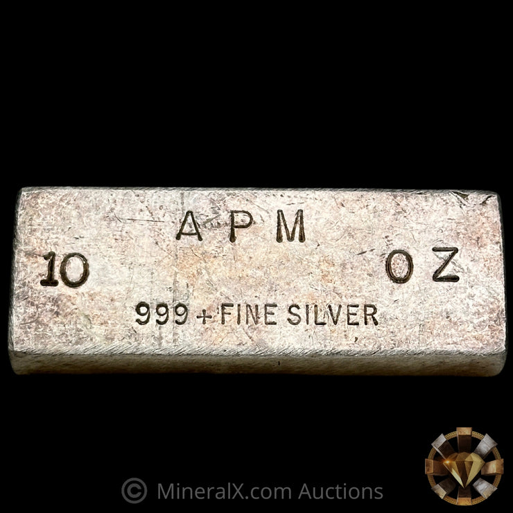 10oz APM Vintage Silver Bar