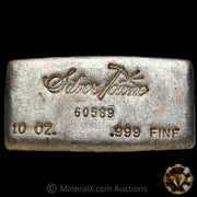 10oz Silvertowne Gridback Vintage Silver Bar