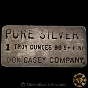 1oz Don Casey Company Vintage Silver Bar