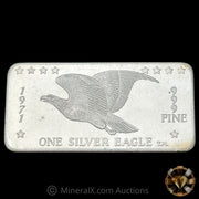 1oz W H Foster Silver Eagle Vintage Silver Bar