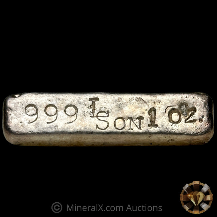 1oz LSon Vintage Silver Bar