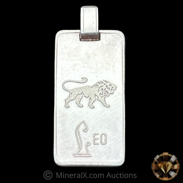 5g Cragside Australia Leo Zodiac Vintage Silver Bar