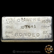 10oz Cascade Refining Quatre Bonded Vintage Silver Bar