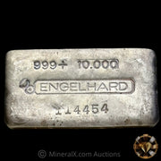 10oz Engelhard Bull Logo Vintage Silver Bar