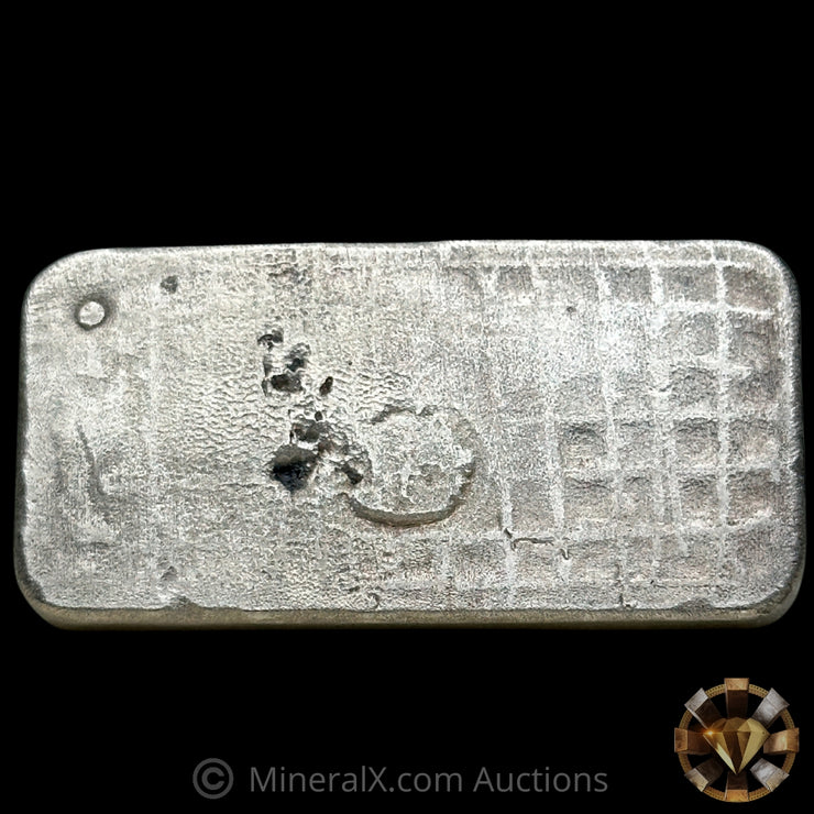 10oz Silvertowne Gridback Vintage Silver Bar