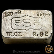 9.92oz SSS Vintage Silver Bar