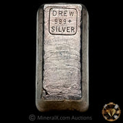 5.14oz Drew Vintage Silver Bar