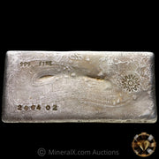 26.64oz Alexander Westerfall AW Aztec Sun Vintage Silver Bar