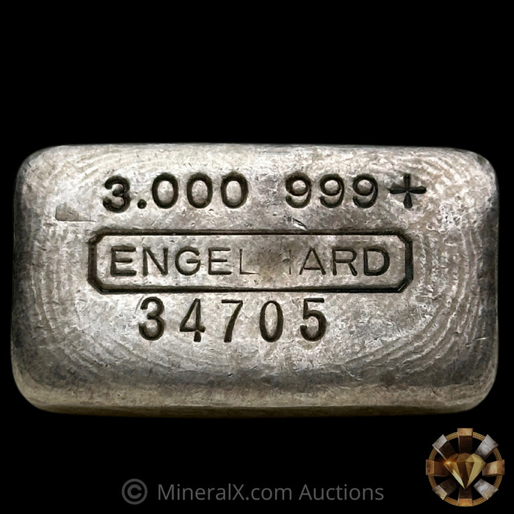 3oz Engelhard Vintage Silver Bar