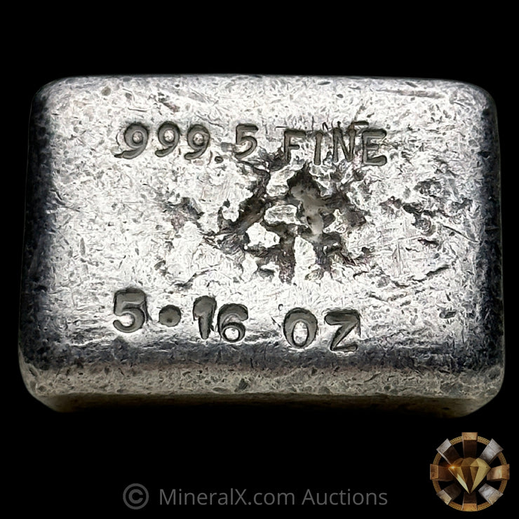 5.16oz No Hallmark Possible Alexander Westerfall / Hercaimy Vintage Silver Bar