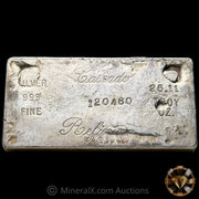 25.11oz Cascade Refining Vintage Silver Bar