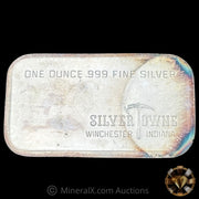 1oz Silvertowne Peace 1973 Vintage Silver Bar