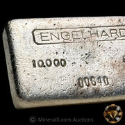 10oz Engelhard 1st Series Top Hallmark Handstamped "No + 999" Vintage Silver Bar With Low Serial For The Variety