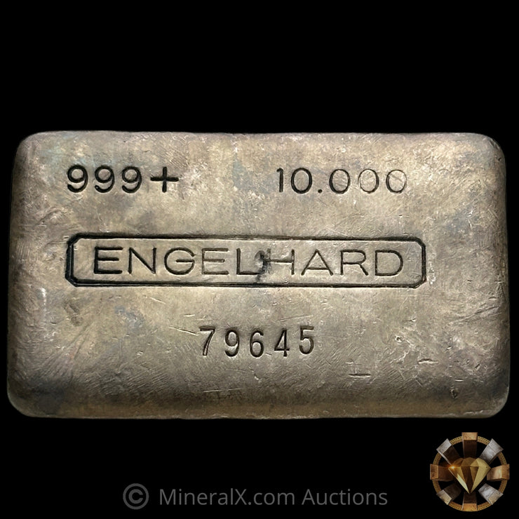 10oz Engelhard 5 Digit Vintage Silver Bar