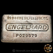 10oz Engelhard Waffleback Vintage Silver Bar