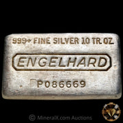 10oz Engelhard Waffleback Vintage Silver Bar