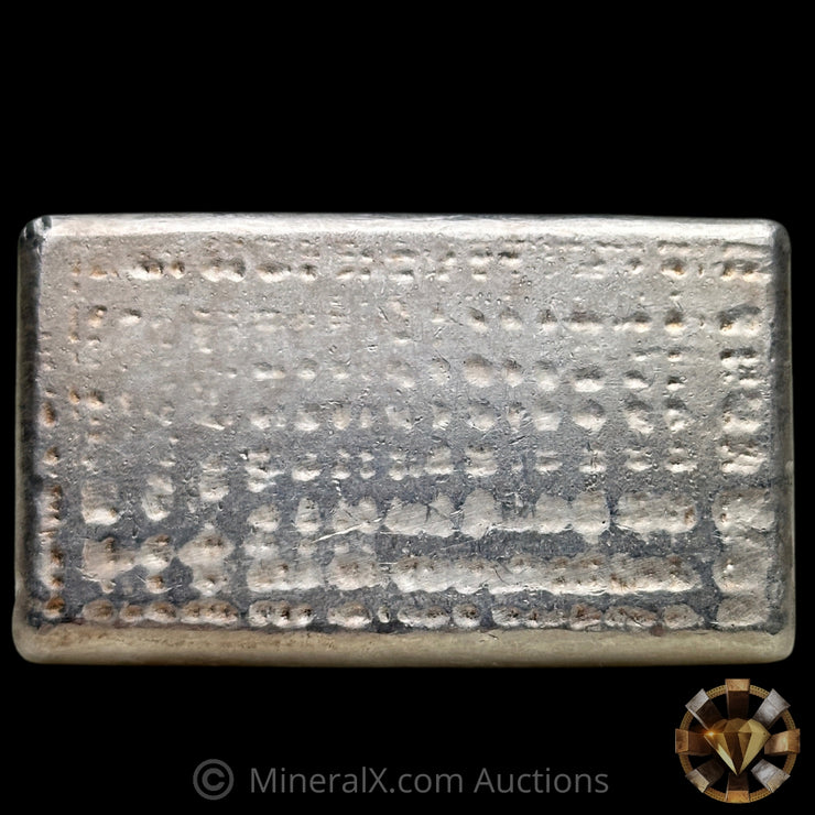 10oz Engelhard Waffleback Vintage Silver Bar