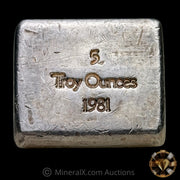 5oz 1981 Academy Vintage Silver Bar