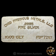 10oz Ohio Precious Metals Silver Bar