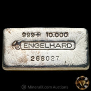 10oz Engelhard Bull Logo Vintage Silver Bar