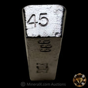 12.15oz The Bunker Hill Company Serial Number 45 Vintage Silver Bar