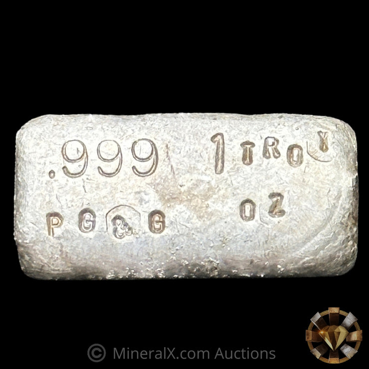 1oz P G & G Silver Bar