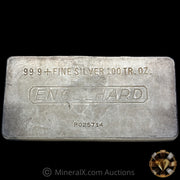 100oz Engelhard 4th Series Vintage Silver Bar