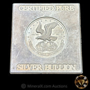 10oz Certified Pure Silver Bullion Silver Metals International Vintage Silver Bar