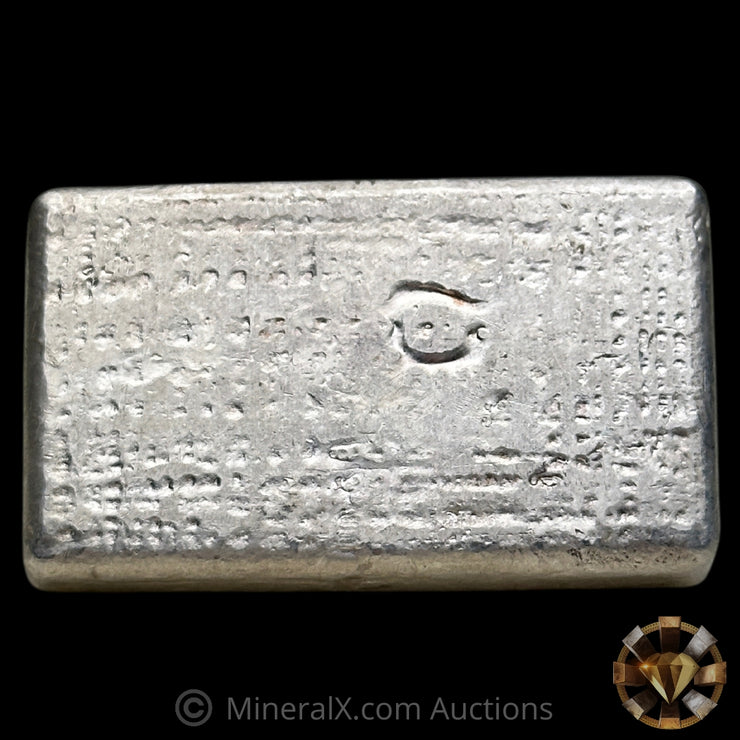 10oz Engelhard Waffleback Vintage Silver bar