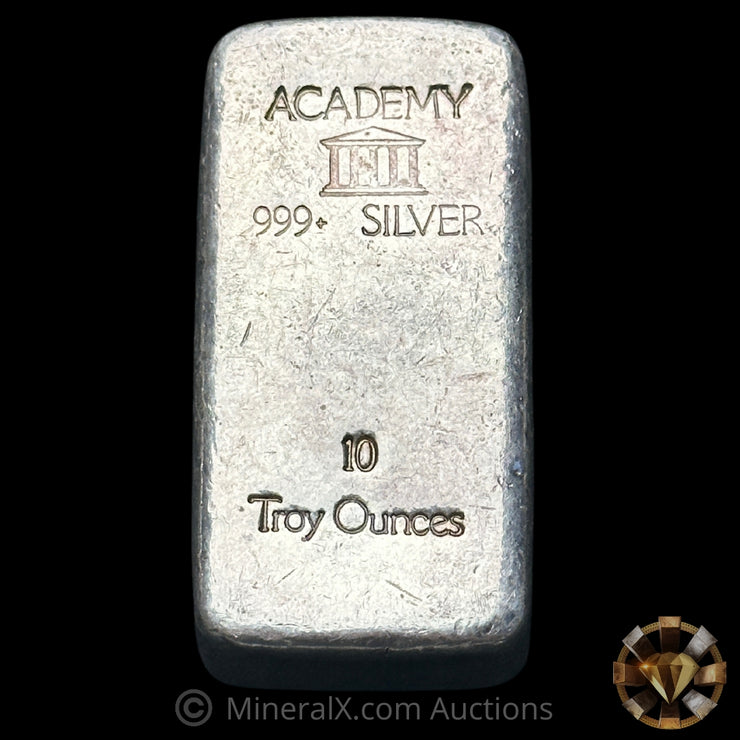 10oz Academy Vintage Silver Bar