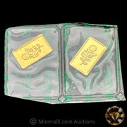 x2 1g Rose Vintage Gold Bars